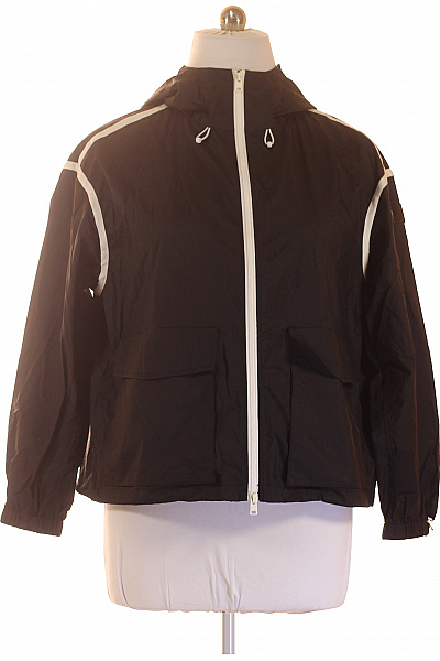Woolrich Dámská Bunda S Kapucí A Zipem černá Lehká Sportovní Vel. L