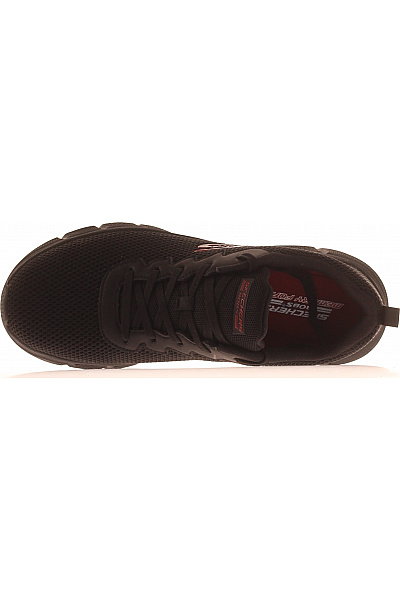 SKECHERS pánské černé textilní sportovní tenisky Velikost 44 | SKECHERS | obrázek 2