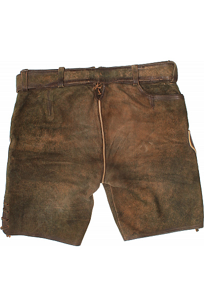 Pánské kožené kraťasy vintage s kapsami Velikost 48 | Unimoda | obrázek 2