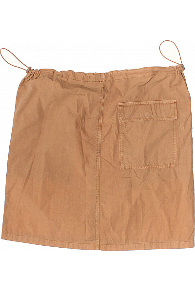 Rebel Redefined Dámská khaki sukně mini s kapsami a gumou v pase bavlněná Vel. EU M | Rebel Redefined | obrázek 2