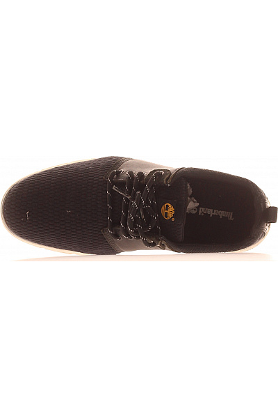 Timberland Pánské černé tenisky textilní volnočasové šněrovací Vel. 42 | Timberland | obrázek 2