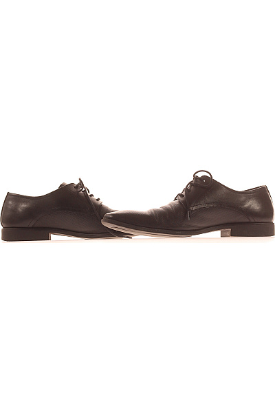 Pánské černé elegantní šněrovací polobotky Vel. 43 | Unimoda | obrázek 5