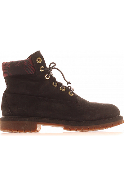 Timberland Dětské Kotníkové šněrovací Semišové Boty Podzimní Velikost 35.5