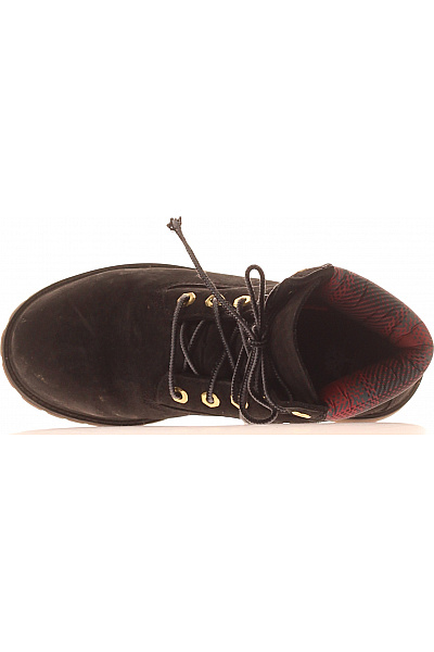 Timberland Dětské kotníkové šněrovací semišové boty podzimní Velikost 35.5 | Timberland | obrázek 2