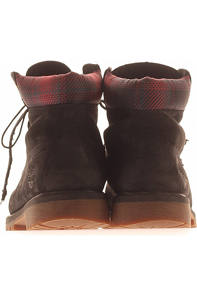 Timberland Dětské kotníkové šněrovací semišové boty podzimní Velikost 35.5 | Timberland | obrázek 4