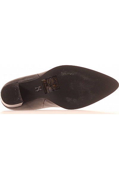 Steve Madden Dámské černé kožené kozačky na vysokém podpatku elegantní Vel. 38 | Steve Madden | obrázek 3