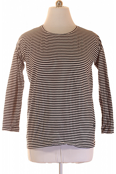 Dámské pruhované tričko s dlouhým rukávem Vel. XL | Unimoda | obrázek 2