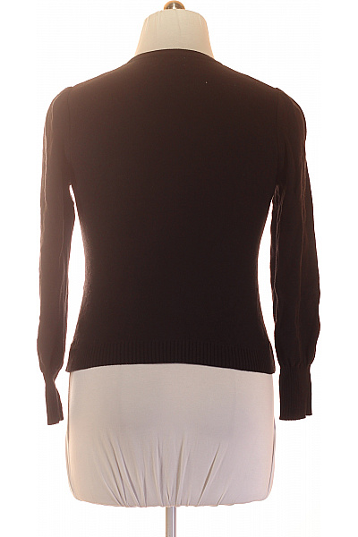 Dámský hnědý bavlněný propínací kardigan basic Velikost L | Unimoda | obrázek 2