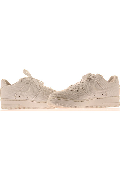 Nike Bílé textilní tenisky Air Force Vel. 40.5 | Nike | obrázek 5