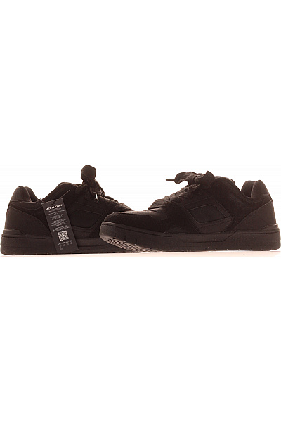 JACK & JONES Pánské černé semišové tenisky volnočasové šněrovací Vel. 44 | JACK & JONES | obrázek 5