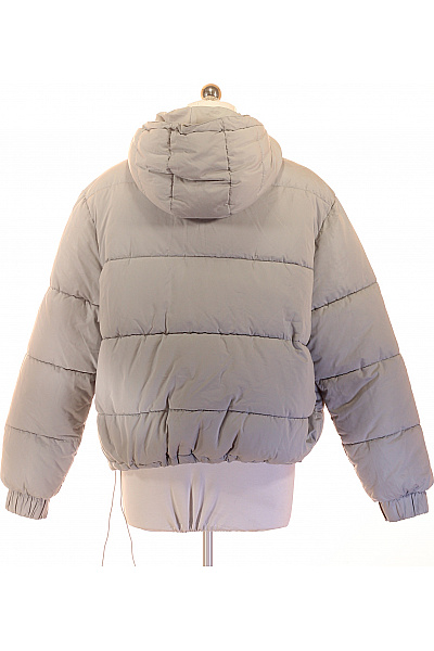 URBAN CLASSICS Šedá prošívaná puffer bunda s kapucí přes hlavu Vel. M | URBAN CLASSICS | obrázek 2