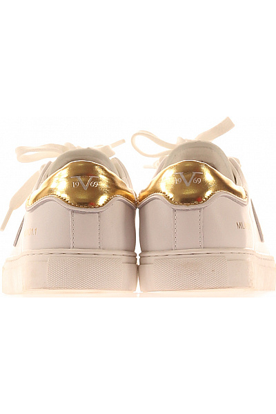 VERSACE Dámské bílé tenisky MILANO1.1 zlaté Vel. 38 | VERSACE | obrázek 4
