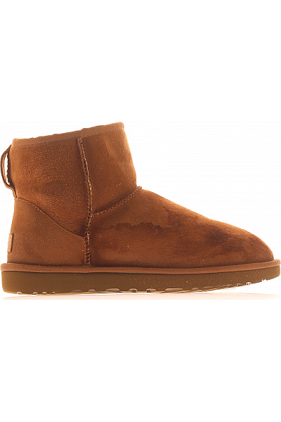 UGG Hnědé Kožené Válenky Kotníkové Zimní Vel. 39