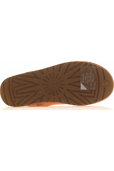 UGG Hnědé kožené válenky kotníkové zimní Vel. 39 | UGG | obrázek 3