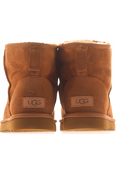 UGG Hnědé kožené válenky kotníkové zimní Vel. 39 | UGG | obrázek 4