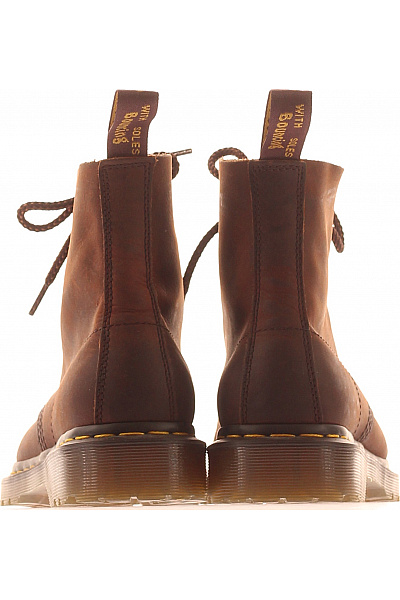 Dr.Martens kožené kotníkové šněrovací hnědé kozačky Vel. 39 | Dr.Martens | obrázek 4
