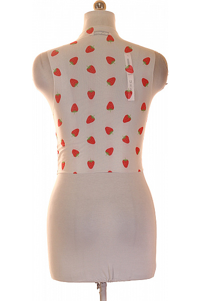 REVIEW Dámské tričko bez rukávů s potiskem jahod crop top | REVIEW | obrázek 8