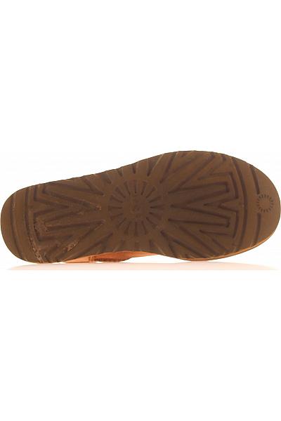 UGG hnědé kožené válenky kotníkové zimní zateplené Vel. 38 | UGG | obrázek 3