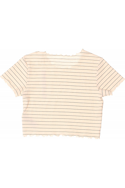 ONLY Dámské pruhované tričko s krátkým rukávem crop top Vel. S | ONLY | obrázek 3