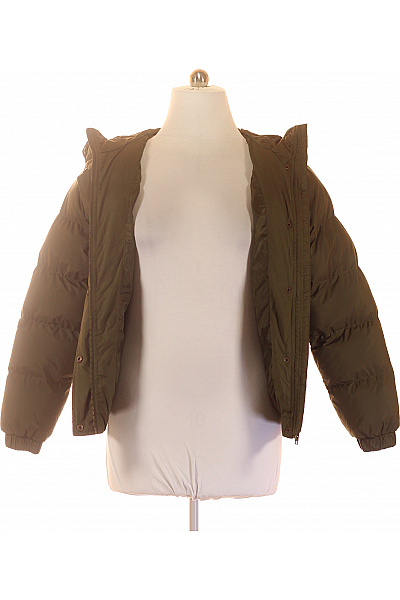 URBAN CLASSICS Dámská khaki prošívaná puffer bunda s kapucí Velikost XL | URBAN CLASSICS | obrázek 3