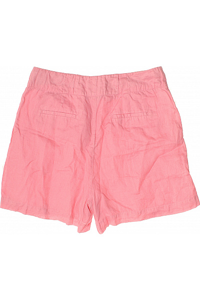Scotch & Soda Dámské lněné kraťasy růžové volnočasové s vysokým pasem Vel. M | Scotch & Soda | obrázek 3