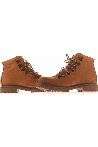 JACK & JONES Pánské kotníkové šněrovací hnědé outdoorové boty Velikost 43 | JACK & JONES | obrázek 5