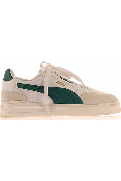 Puma Pánské Tenisky Bílé Semišové Sportovní Velikost 42