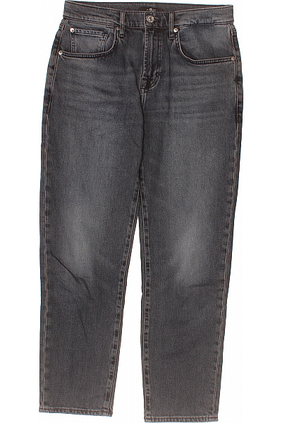 7 For All Mankind Dámské Džíny Rovné Seprané S Kapsami Vel. EU 27