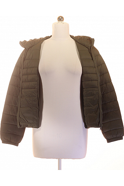 VERO MODA Dámská khaki prošívaná přechodná bunda s kapucí Vel. M | VERO MODA | obrázek 3