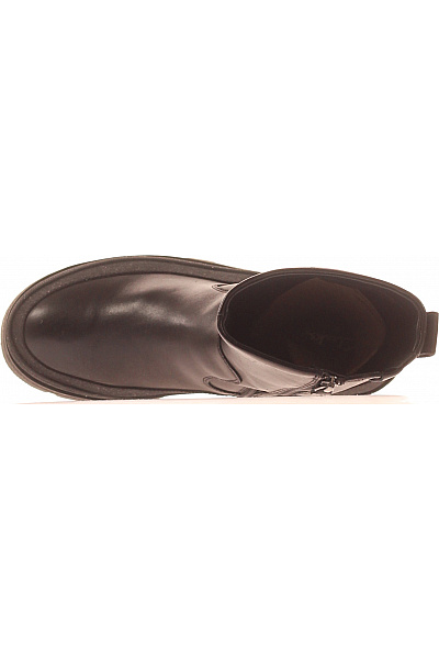 Clarks Dámské kozačky na platformě černé kožené volnočasové podzimní zimní Velikost 39 | Clarks | obrázek 2