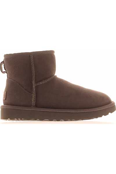 UGG Hnědé Kožené Válenky Zimní Zateplené Vel. 36