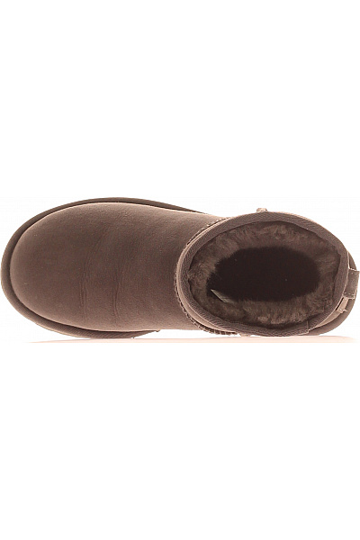 UGG hnědé kožené válenky zimní zateplené Vel. 36 | UGG | obrázek 2