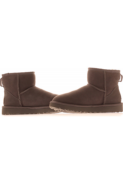 UGG hnědé kožené válenky zimní zateplené Vel. 36 | UGG | obrázek 5