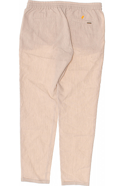 Woolrich lněné volnočasové kalhoty s gumou v pase Velikost EU M | Woolrich | obrázek 3