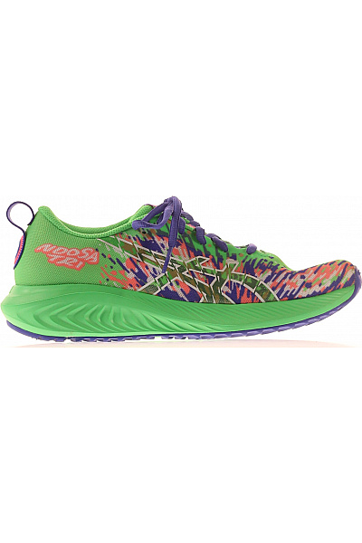 Asics Dámské Běžecké Tenisky Zelené Barevné Textilní šněrovací Velikost 37