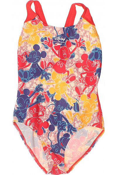 DISNEY Dívčí Plavky Mickey Mouse Barevné