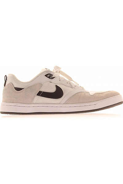Nike Bílé Semišové Tenisky šněrovací Volnočasové Vel. 39