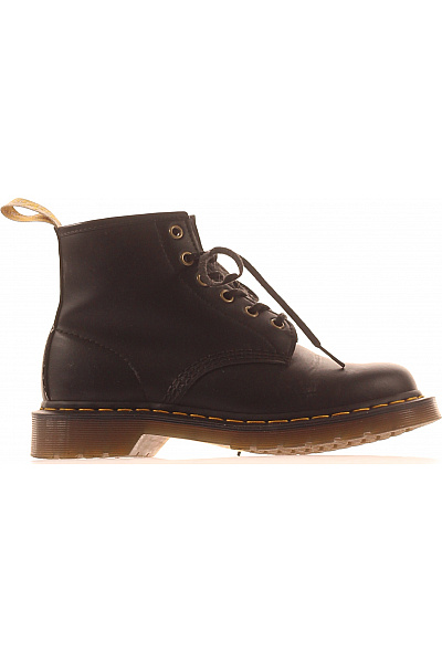 Dr.Martens černé Kožené Kotníkové šněrovací Boty Vel. EU 38