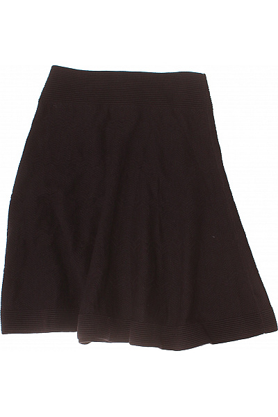 dámská černá áčková sukně midi Velikost XS | Unimoda | obrázek 2