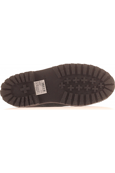 Clarks Dámské černé kozačky chelsea semišové na platformě Vel. 7 | Clarks | obrázek 3