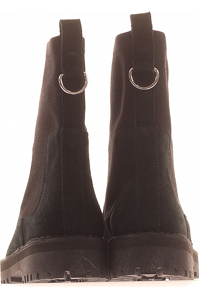 Clarks Dámské černé kozačky chelsea semišové na platformě Vel. 7 | Clarks | obrázek 4