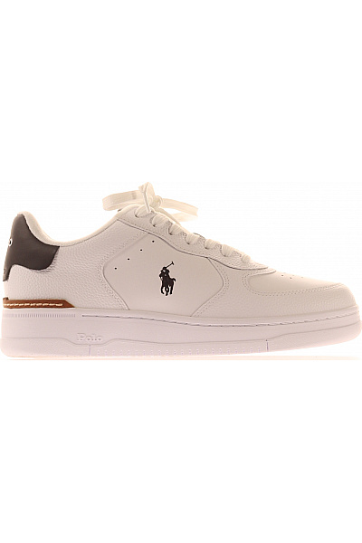 Ralph Lauren Pánské Tenisky Polo Masters Court Bílé Vel. 42