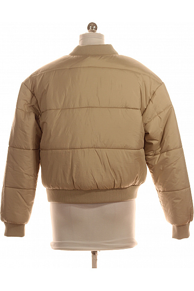 URBAN CLASSICS Béžová prošívaná bomber bunda puffer Vel. S | URBAN CLASSICS | obrázek 2