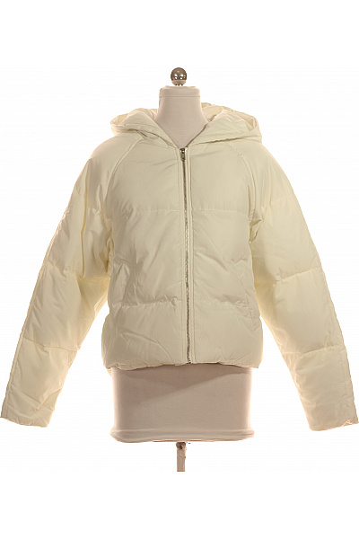 URBAN CLASSICS Bílá krátká prošívaná puffer bunda s kapucí Velikost S | URBAN CLASSICS | obrázek 2