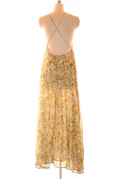 MANGO Dlouhé květované šaty na ramínka letní boho Velikost EU M | MANGO | obrázek 2