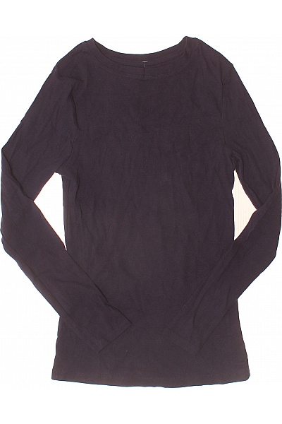 F&F Dámské Tričko S Dlouhým Rukávem Jednobarevné Basic Vel. 38