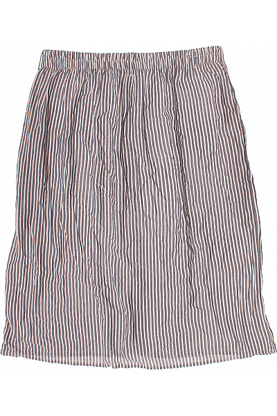 Dámská pruhovaná midi sukně s knoflíky Velikost 44 | Unimoda | obrázek 2