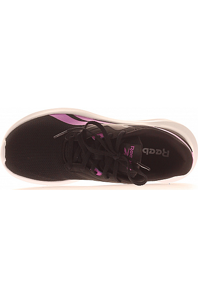 Reebok dámské černé tenisky s fialovým pruhem Velikost 37.5 | Reebok | obrázek 2