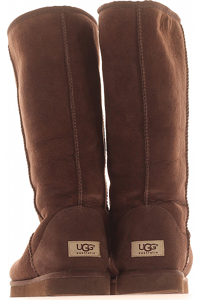 UGG Kožené vysoké kozačky zimní zateplené hnědé Velikost 41 | UGG | obrázek 4
