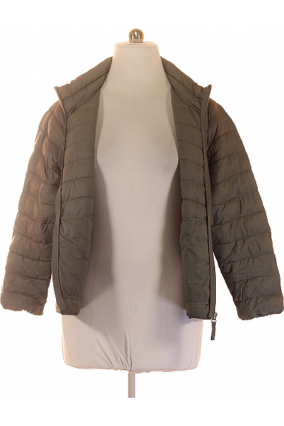 ONLY Dámská prošívaná bunda nylonová khaki zateplená lehká moderní Velikost 46/48 | ONLY | obrázek 3
